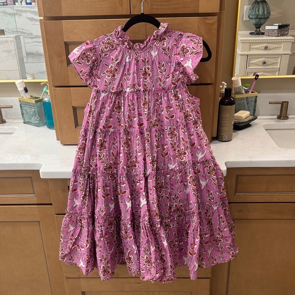 RHODE Pink Floral womens Dress